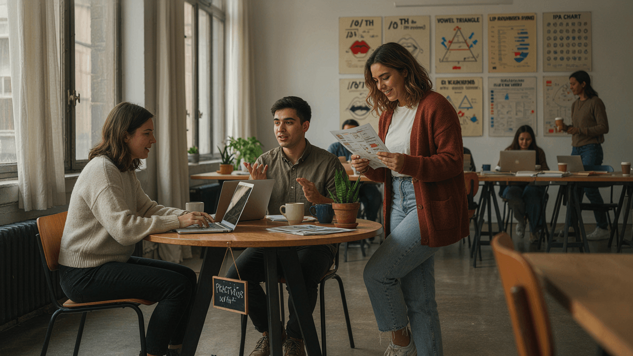 La pronunciación del inglés americano